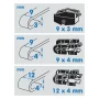 Optimax Truck Line ablaktörlő lapát 1db - 55cm (22&quot;)