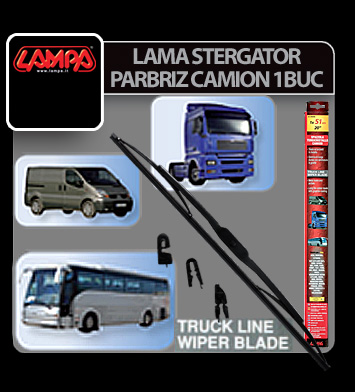 Stergator parbriz Optimax Truck Line cu duza 1buc - 60cm (24") thumb