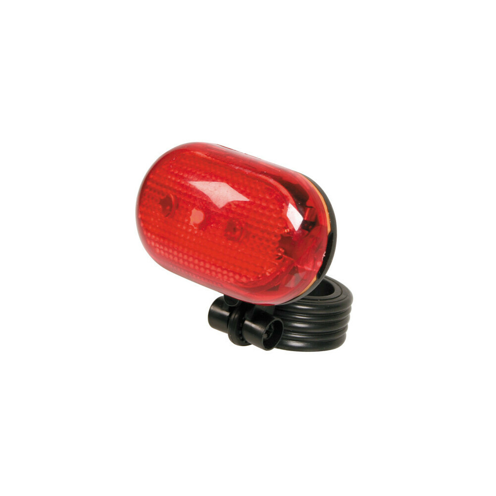 Super bright red safety flasher thumb