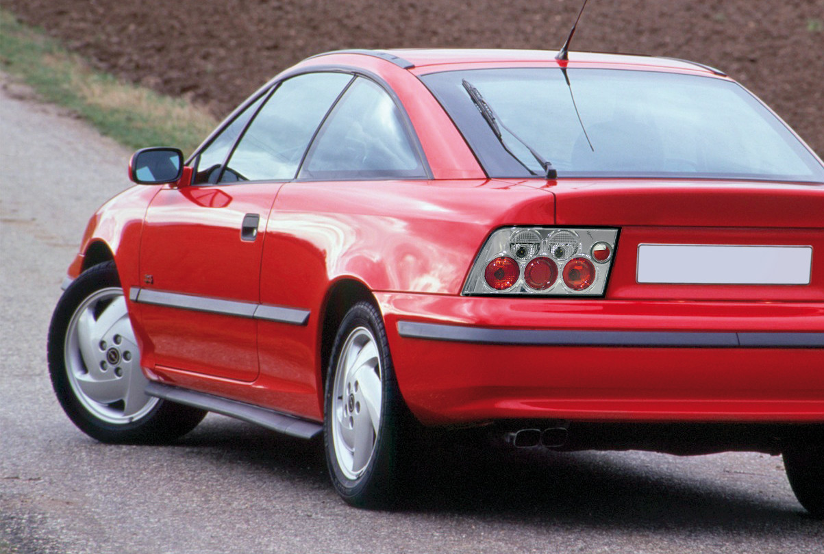 Pair of rear lights - Opel Calibra (6/90-9/97) - Chrome thumb