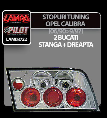 Opel Calibra (6/90-9/97) krómos tuning stoplámpa thumb