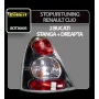 Pair of rear lights - Renault Clio (98-01) - Chrome