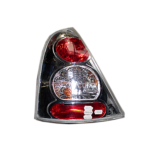 Pair of rear lights - Renault Clio (98-01) - Chrome thumb