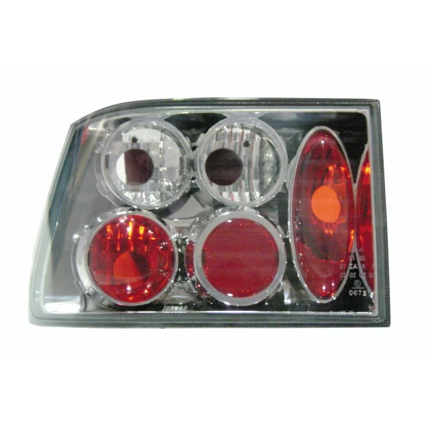 Pair of rear lights - Seat Ibiza (3/97-8/99) - Chrome