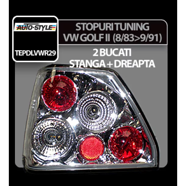 Stopuri tuning  VW Golf II  (8/83>9/91) - Cromate