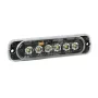 Stroboszkóp multifunkciós 6LED 12/24V - Narancssárga