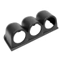 Suport 3 instrumente bord X3 (52mm) - Negru