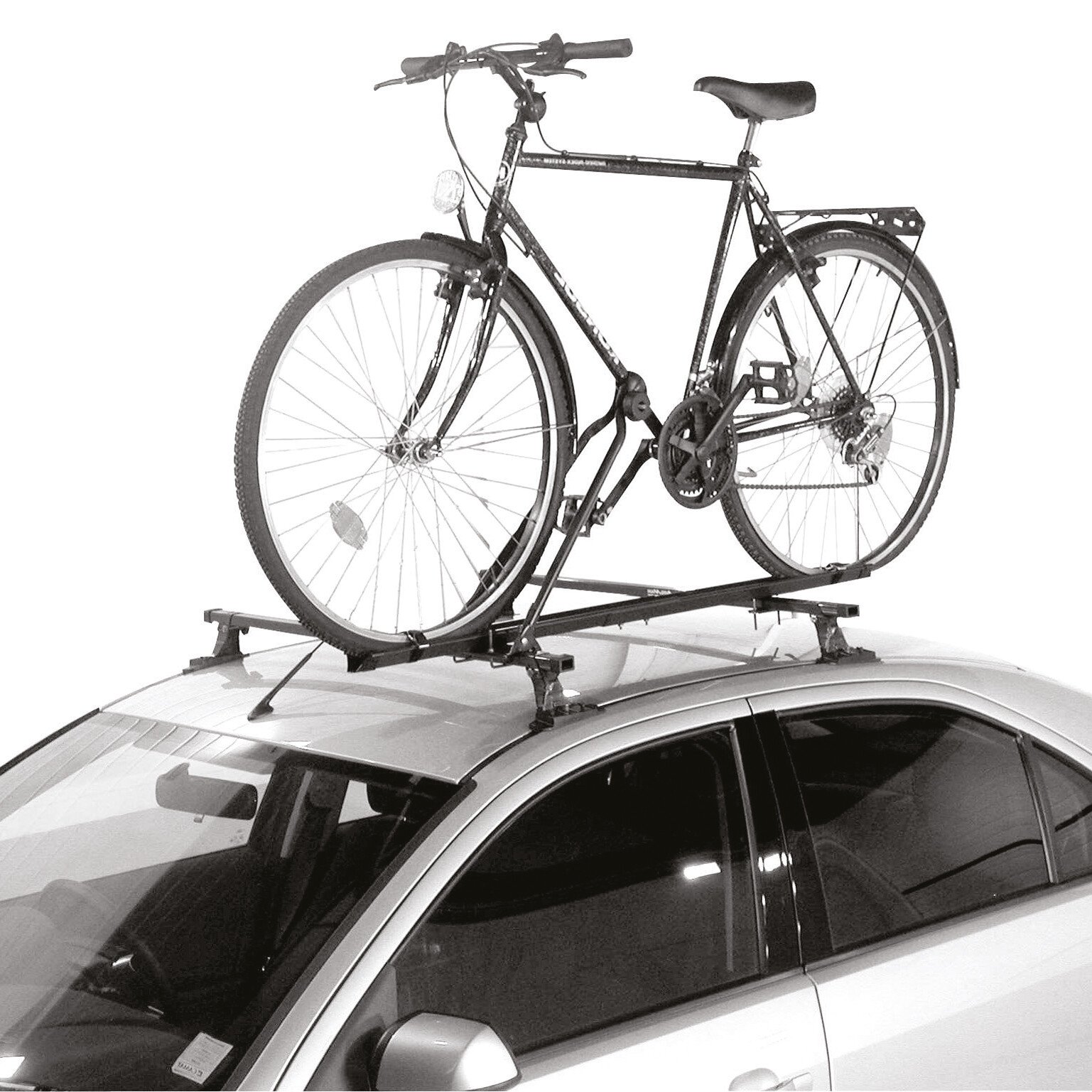 Bike carrier universal with lock thumb