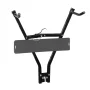 Bike carrier towing hook with license plate holder