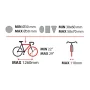 Asura 2, bicycle rack for tow ball - 2 bikes