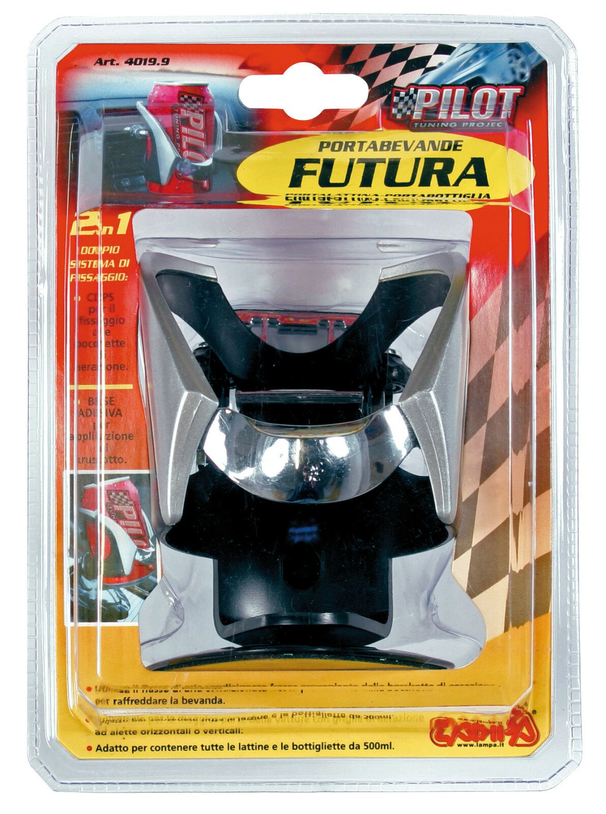 Futura, air ventilated can / bottle holder thumb