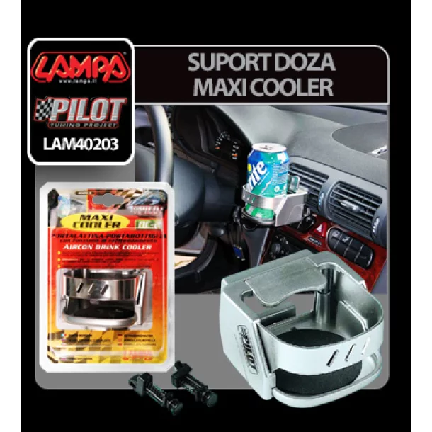 Maxi Cooler, air ventilated can/bottle holder