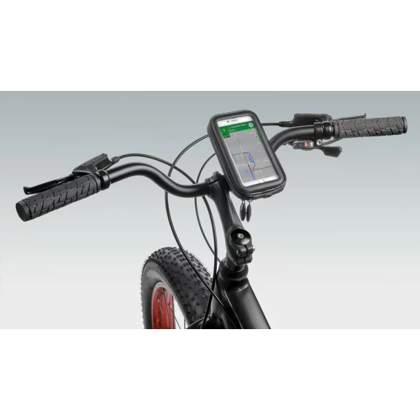 Opti Handle, smartphone case fixing for handlebar