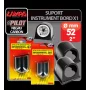 Suport instrument bord X1 (52mm) - Negru