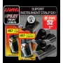 Suport instrument stalp SX1 (52mm) - Negru - Stanga