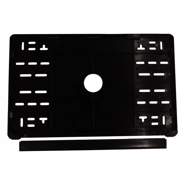 Number plates holder 34x20cm 1pcs - Black