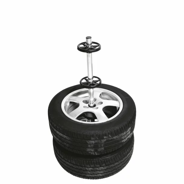 Stand for 4 pcs spare wheels with cover Carpoint