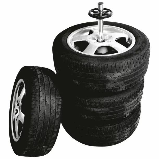 Stand for 4 pcs spare wheels with cover Carpoint