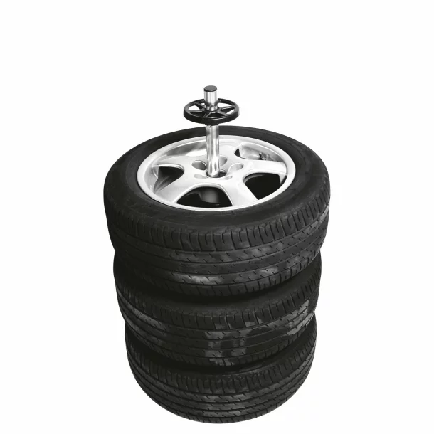 Stand for 4 pcs spare wheels with cover Carpoint