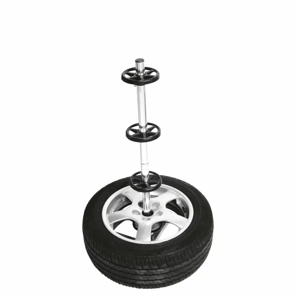 Stand for 4 pcs spare wheels with cover Carpoint