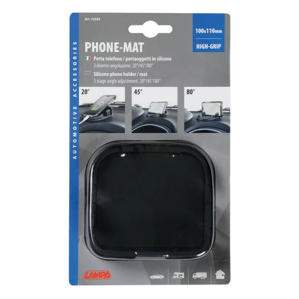 Suport telefon mobil / covoras bord din silicon Phone-Mat - Resigilat