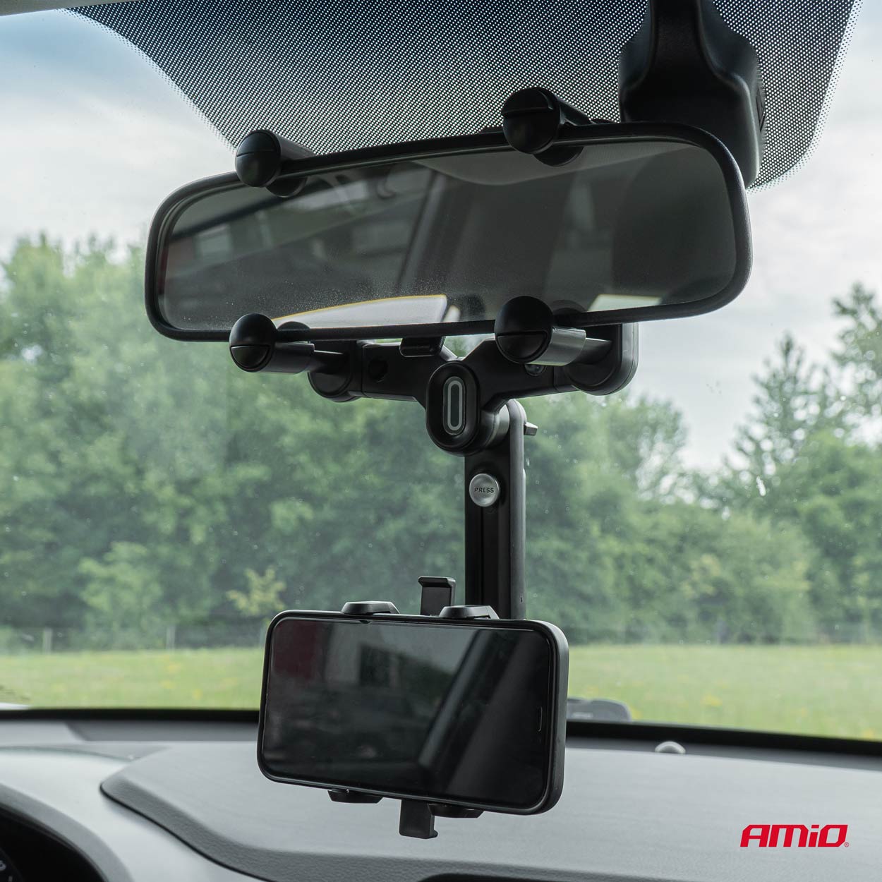 Rearview mirror phone holder HOLD-20 thumb