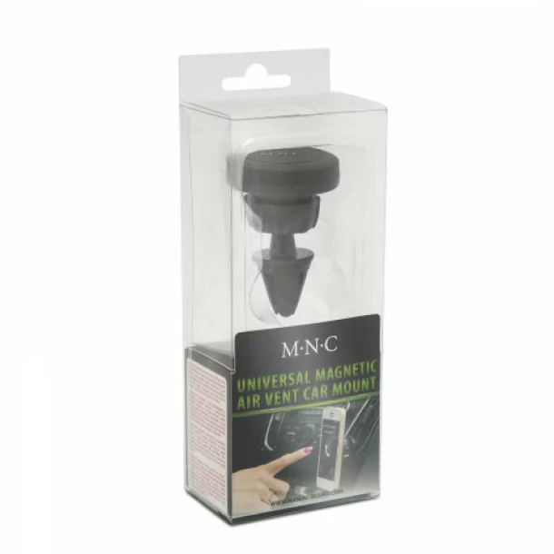 Suport telefon mobil magnetic cu fixare la grila de ventilatie