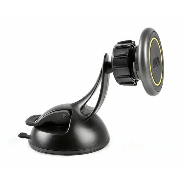 Magneto Fin, magnetic phone holder with sticky suction cup