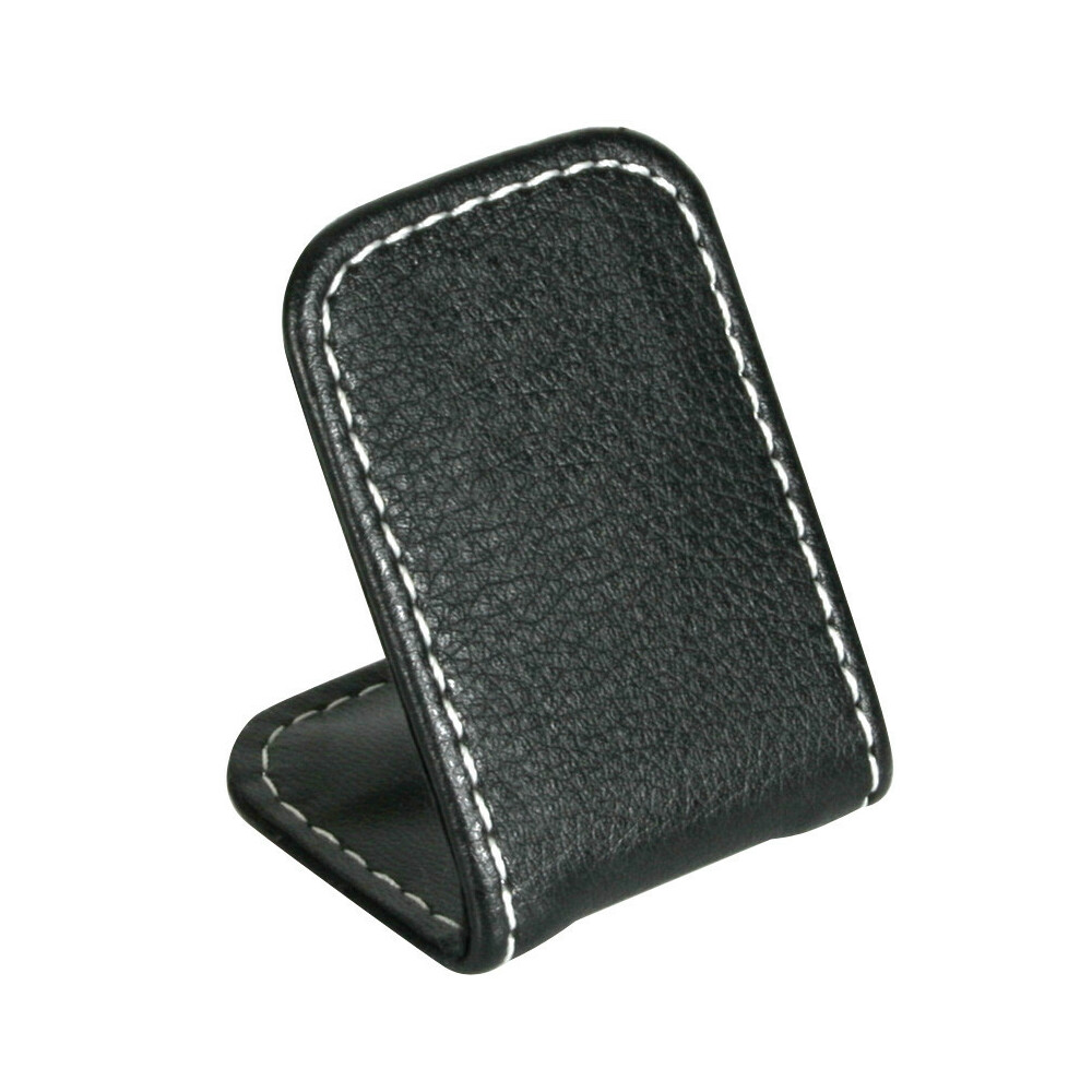 Magnetic phone stand, natural leather thumb