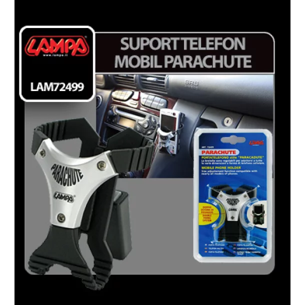 Parachute, phone holder