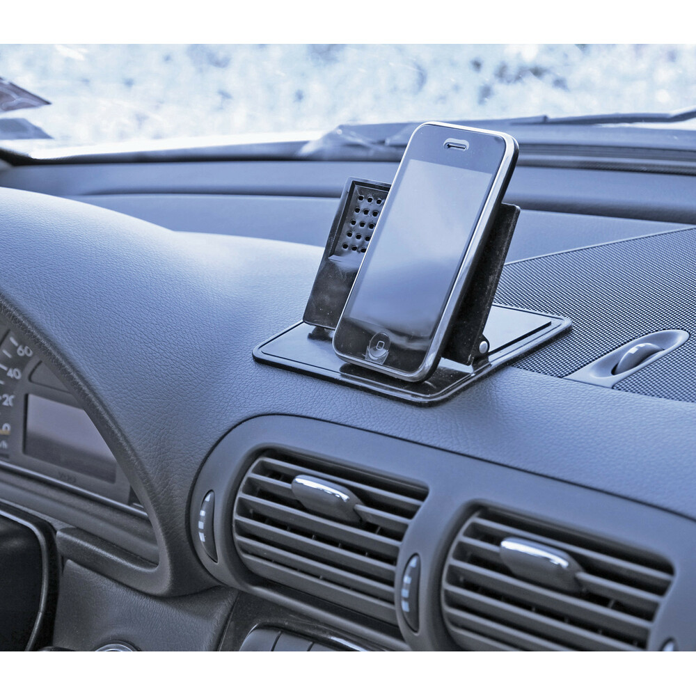 Magic-Stand, multi-function stand for dashboard thumb