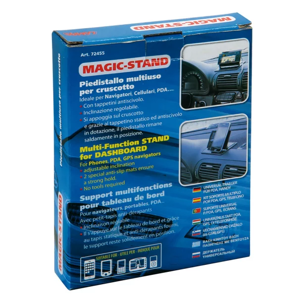 Suport telefon mobil, PDA, GPS pentru bord, multifunctional Magic-Stand