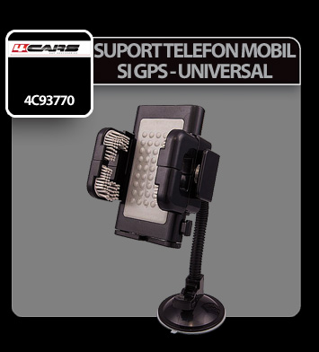 Suport telefon mobil si GPS universal 4Cars thumb