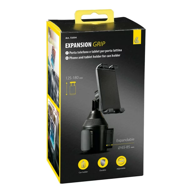Expansion Grip telefon és tablettartó a pohártartóhoz