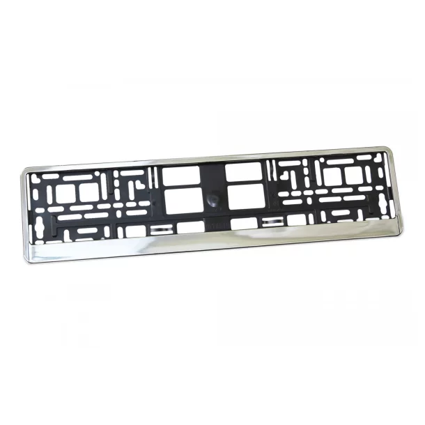 Set of 2pcs numbers plates holders - Chromed