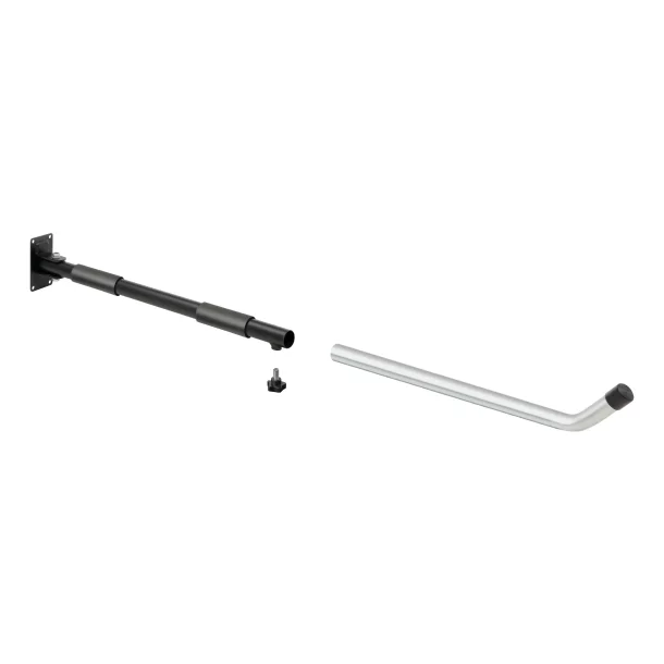 Pair of car roof box wall brackets - Type 2, flat stand