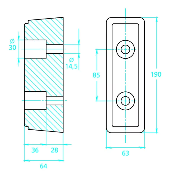 Rubber buffer