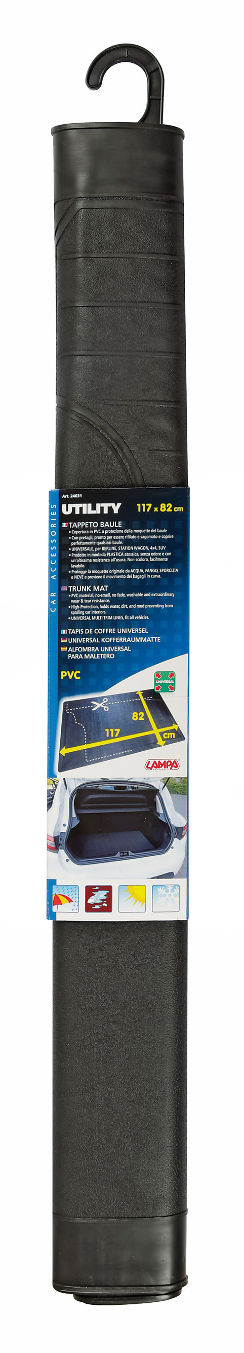 Tavita portbagaj PVC Utility - 117x82cm thumb
