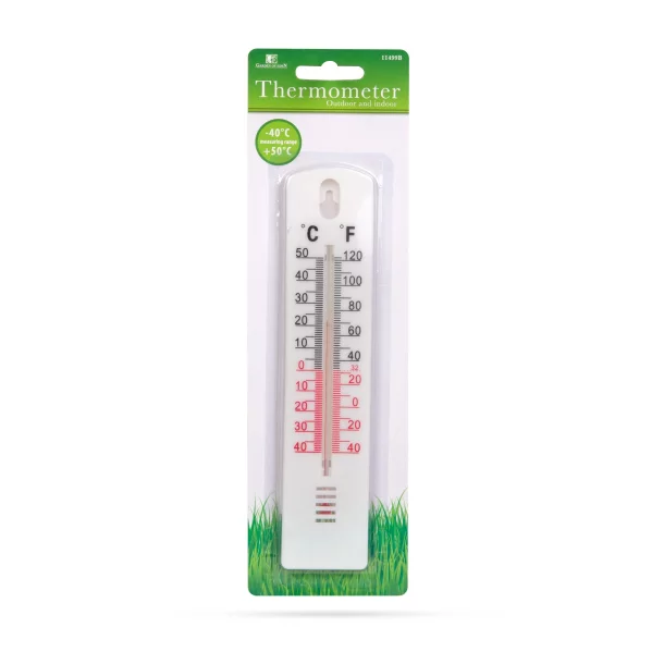 Outdoor and indoor thermometer