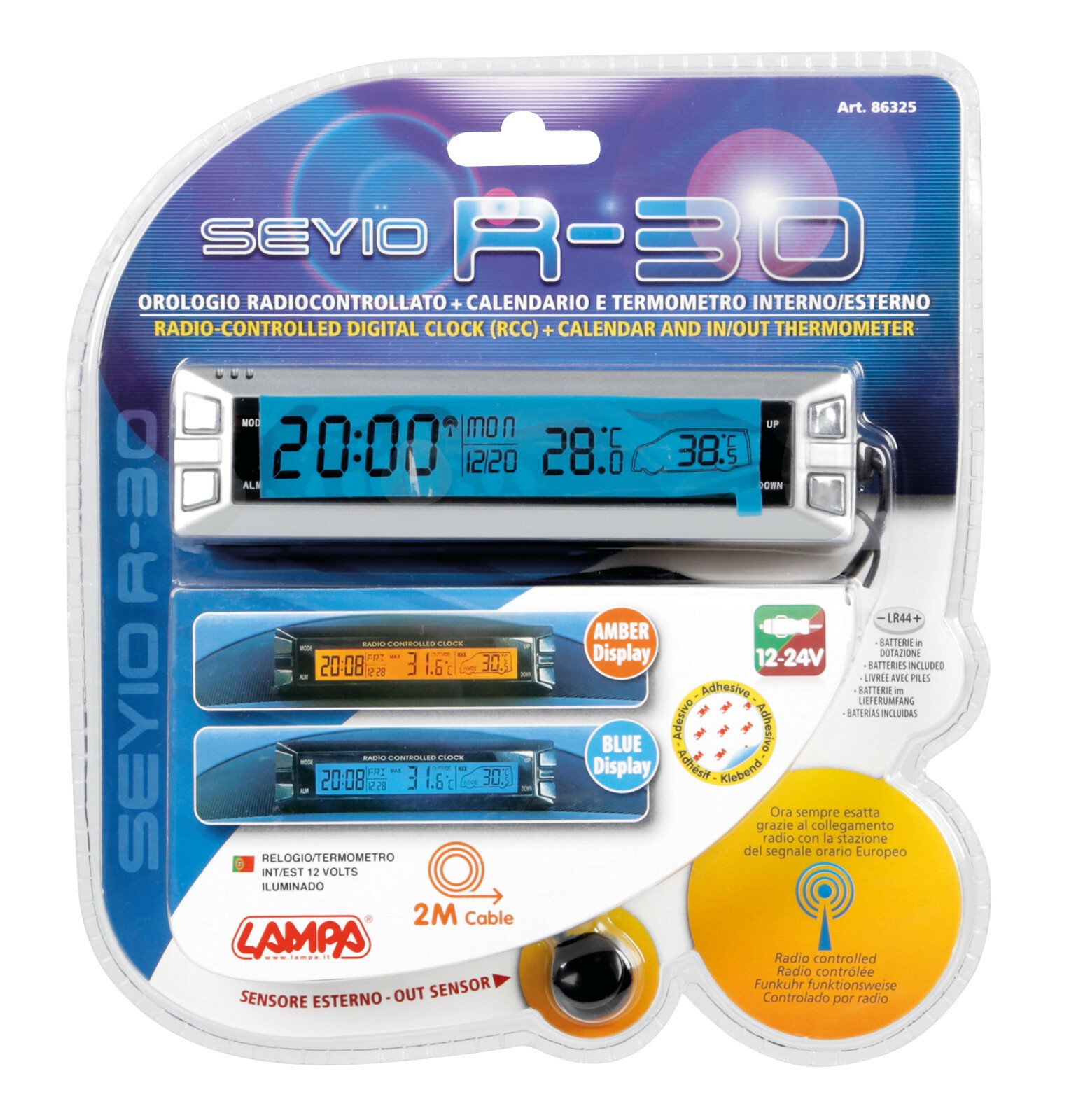 Int-ext thermometer Seyio R-30 - 12/24V thumb