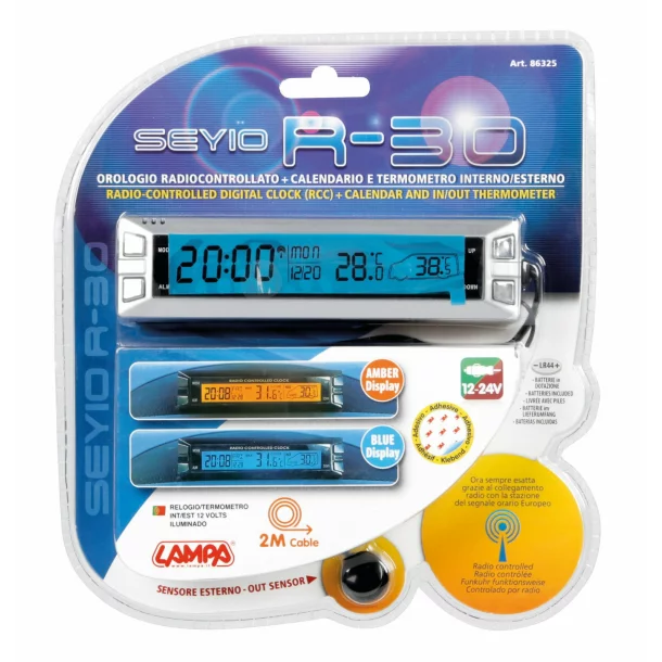 Int-ext thermometer Seyio R-30 - 12/24V