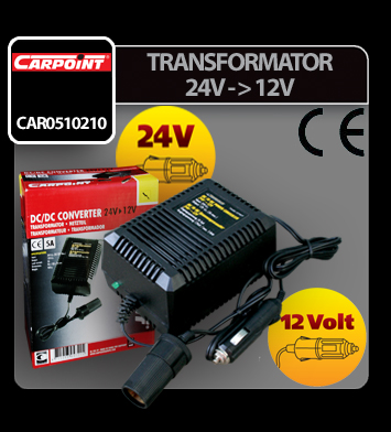 Voltage transformer 24V - 12V Carpoint thumb
