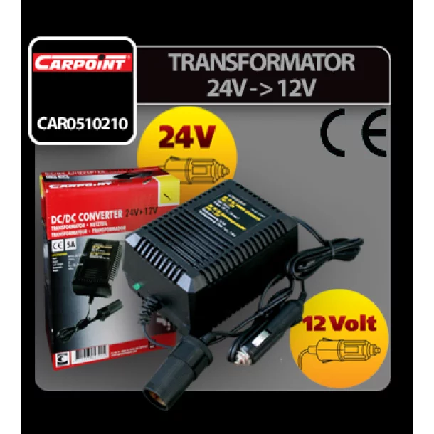 Transformator curent de la 24V la 12V Carpoint