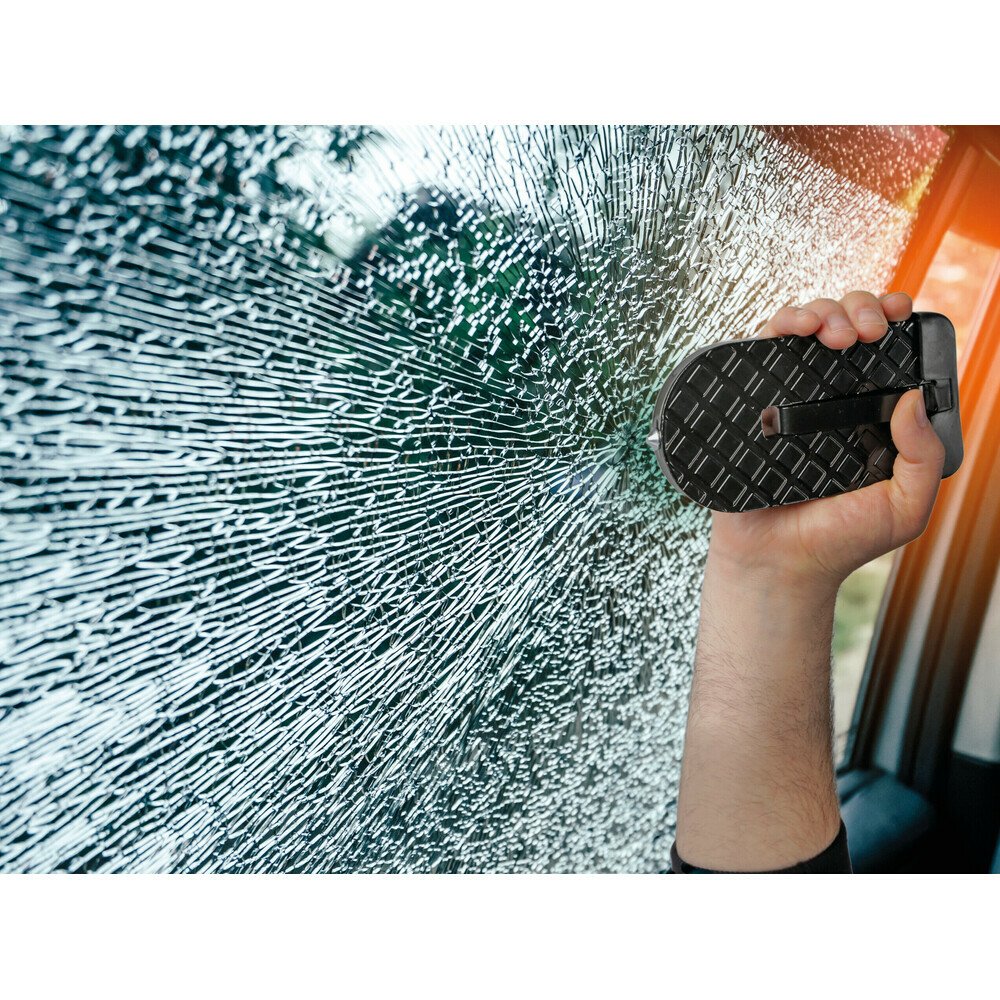 Treapta pliabila pentru usa masina, cu ciocan spart geam urgenta thumb