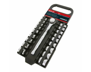 Trusa scule tubulare metrice si 3/8'' 19 piese