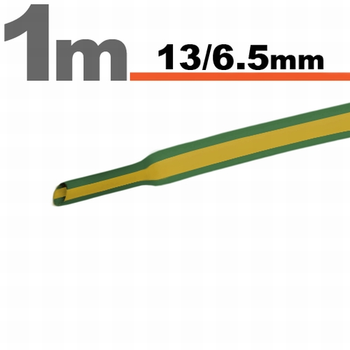 Tub termocontractibilGalben-verde • 13 / 6,5 mm thumb
