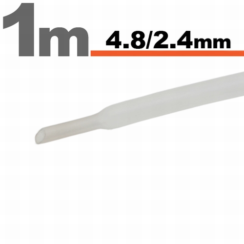Tub TermocontractibilTransparens • 4,8 / 2,4 mm thumb