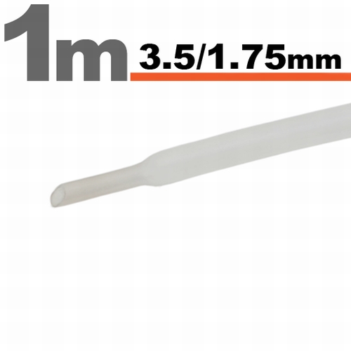 Tub termocontractibilTransparent • 3,5 / 1,75 mm thumb