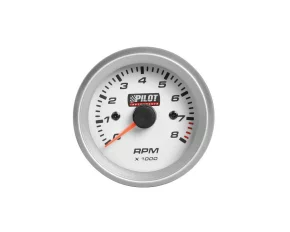 Tachometer 0-8000 RPM - Ø 2” (52 mm) Blue-Light - 2/4/6 cylinder