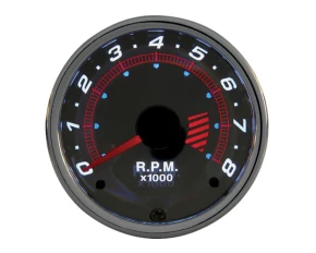 Turometru benzina Chrome series 52mm - 4 cilindri Carpoint